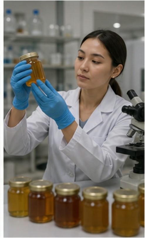 Kazakhstan assay chamber laboratory