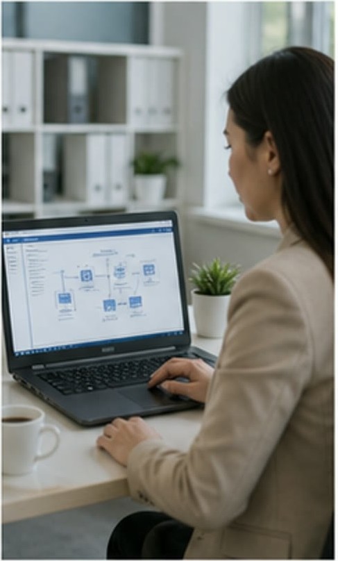 Kazakhstan e-document management system